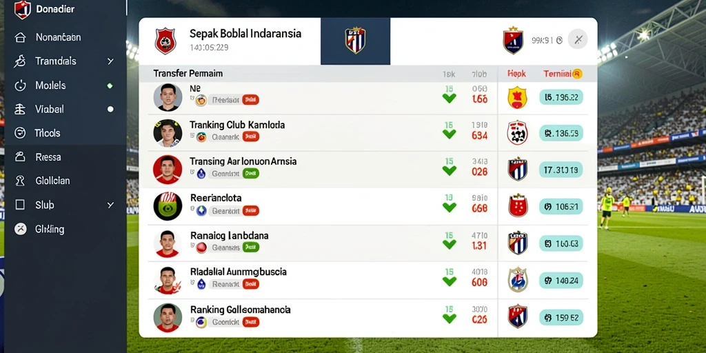 Screenshot dari leaderboard yang menunjukkan peringkat pemain.