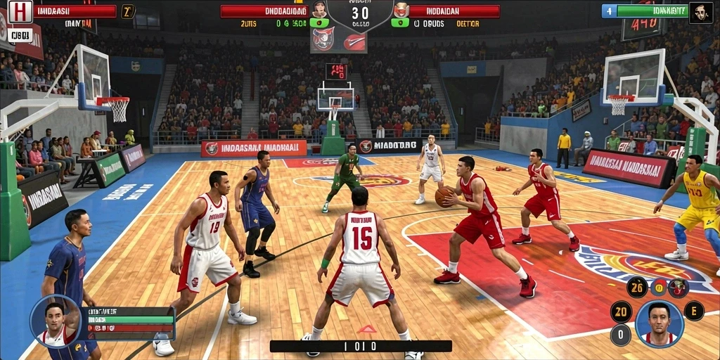 Fitur multiplayer yang memungkinkan permainan bersama teman.