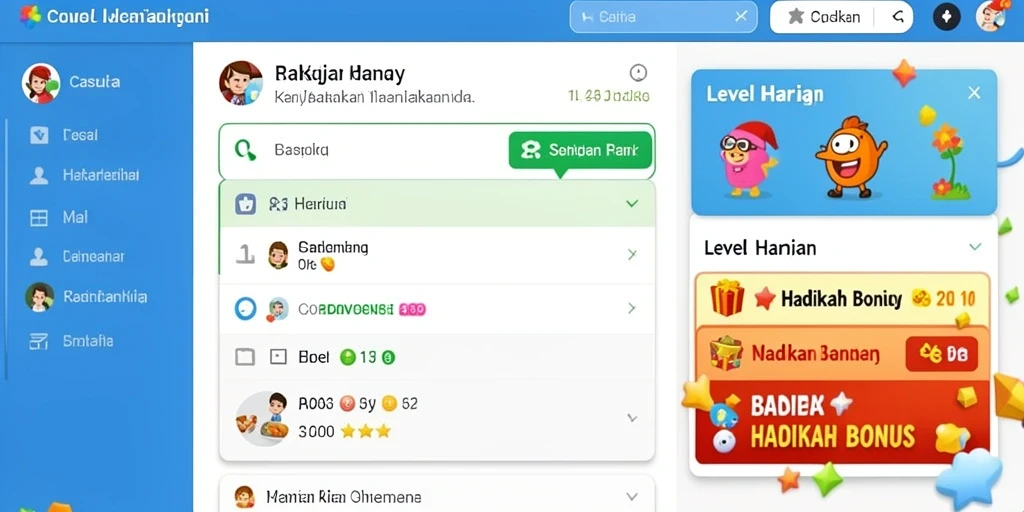 Mode multiplayer untuk bermain bersama teman.