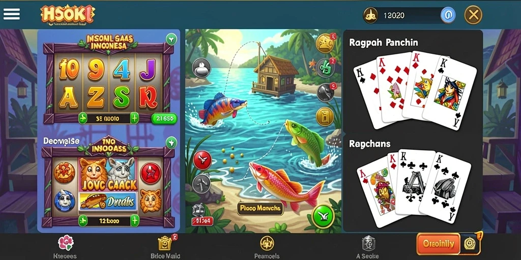 Screenshot menampilkan berbagai opsi permainan togel yang tersedia.