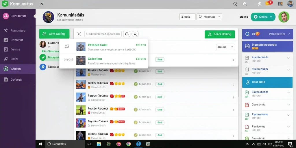 Berbagai mode permainan yang seru dan menantang.
