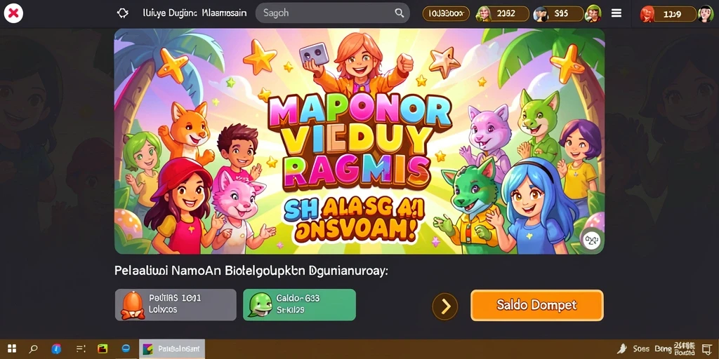 Latar belakang grafis menakjubkan saat bermain ZAVONZO.