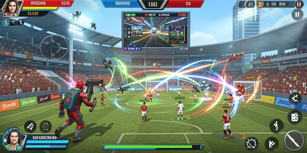 Fitur multiplayer yang memungkinkan kompetisi antar pemain.